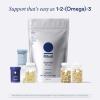 imageRitual Omega 3  Vegan  ScienceBacked Dose of DHA ampamp EPA Fatty Acids in 21 Ratio Bioavailable Brain and Heart Health Support Minimal BurpBack Sustainably Sourced Microalgae 30 Day Supply