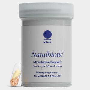 imageRitual Natalbiotic Microbiome Support Biotics for Mom ampamp Baby Formulated to Support Digestive Health Vaginal Health and Babys Immune Health Designed with OBGYNs NonGMO Vegan 30 Days