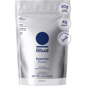 imageRitual Prenatal Vegan Protein Powder Choline to Support Prenatal Postpartum ampamp Lactation 20g Organic Pea Protein from Regenerative Farms in USA Gluten Free Plant Based Sugar Free Vanilla 1Lbs