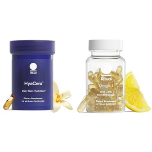 image:imageRitual Hyaluronic Acid and Vegan Omega 3 Supplement Bundle  HyaCera Reduce Wrinkles Fine Lines amp Improve Skin Smoothness  Bioavailable Omega3 DHA and EPA  Vegan  30 Servings