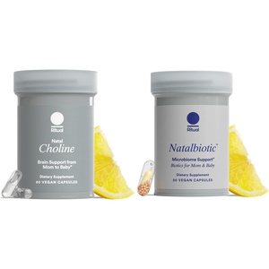 image:imageRitual Natal Choline and Prenatal Probiotics  Support Microbiome Digestive and Vaginal Health  Babys Cognitive Function and Immune Health  Vegan  30 Servings